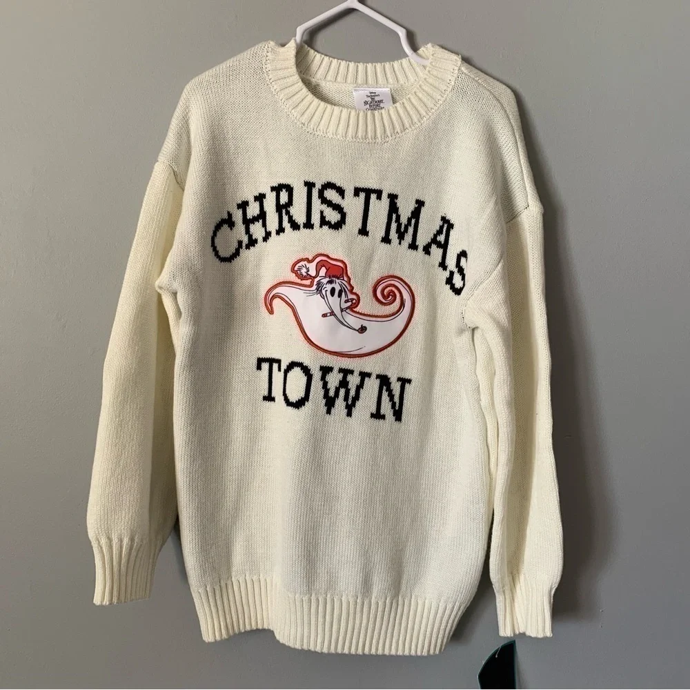 NWT. DISNEY Nightmare Before Christmas Girls’ Zero ChristmasSweater